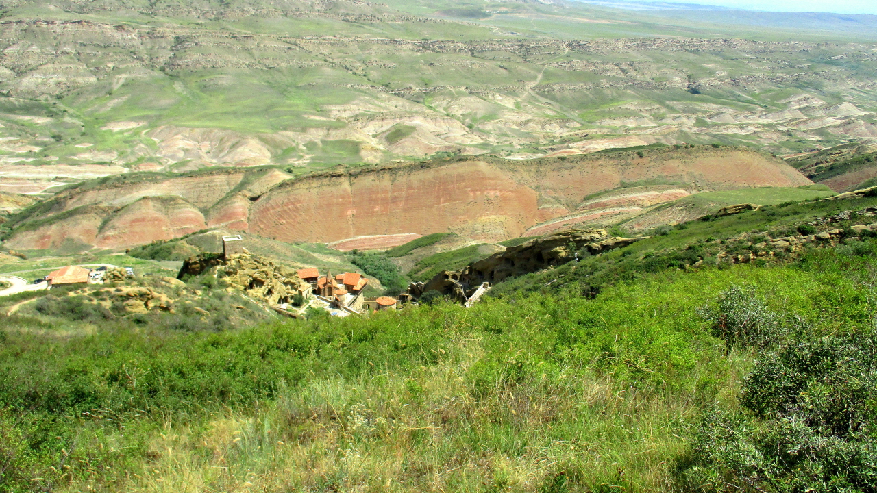 View from Top Ridge at Davit Garaj Caves (Christian - Border of Azerbaijan & Georgia (Accessible from Georgia)